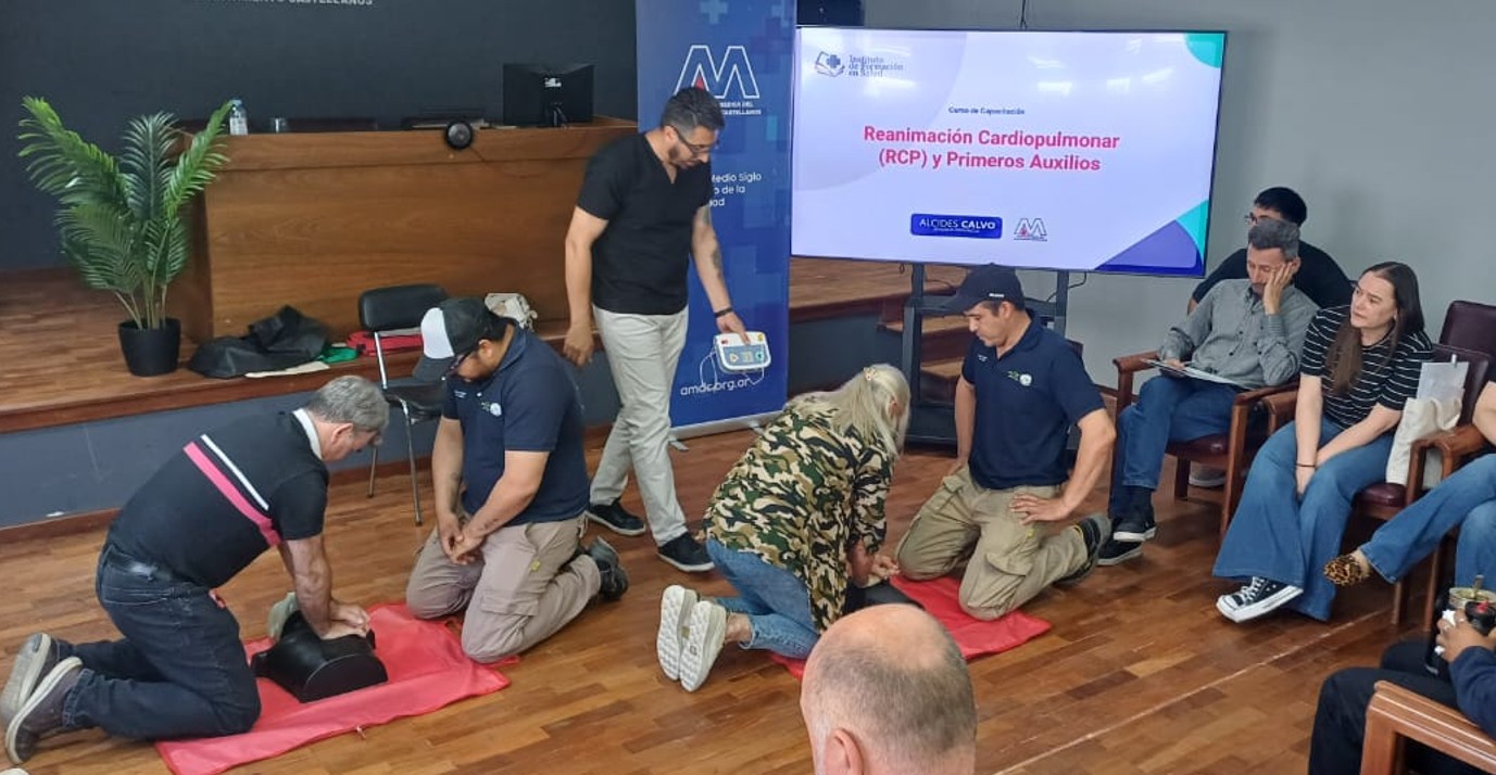 Curso RCP y primeros Auxilios