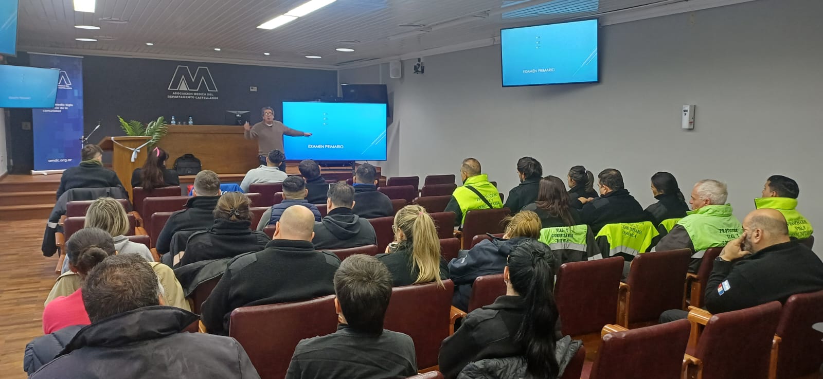 El Instituto de Formación en Salud capacitó en emergencias a agentes municipales class=