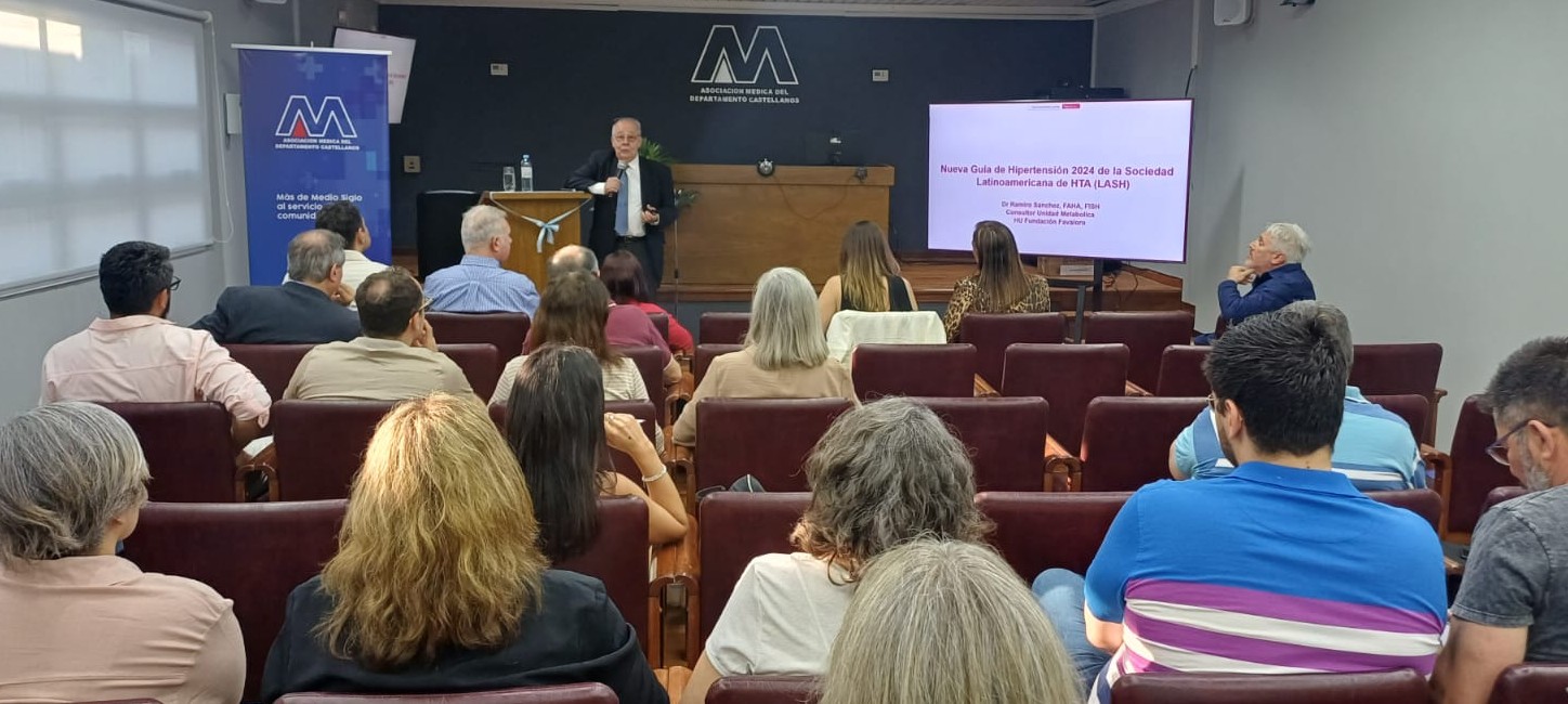 Se realizó la IV Jornada de Clínica y Cardiología con el apoyo de la Fundación Favaloro